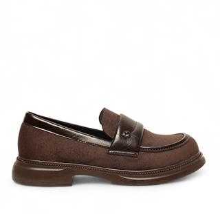 Diva Mod Zenne Loafer 2540 Süet Kahve