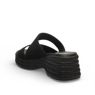 Diva Mod Zenne Sandalet Topuklu 705 Süet Siyah