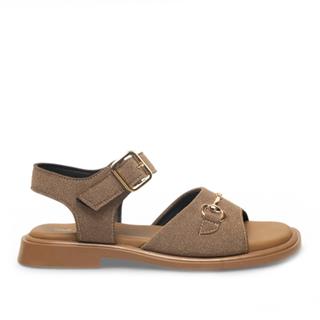 Diva Mod Zenne Sandalet 206 Yarma Süet Vizon