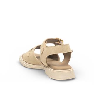Diva Mod Zenne Sandalet 206 Yarma Süet Bej