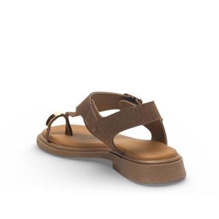 Diva Mod Zenne Sandalet 201 Yarma Süet Kahve