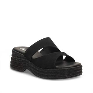 Diva Mod Zenne Sandalet Topuklu 705 Süet Siyah