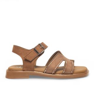 Diva Mod Zenne Sandalet 200 Yarma Süet Vizon