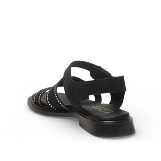 Diva Mod Zenne Sandalet 200 Yarma Süet Siyah