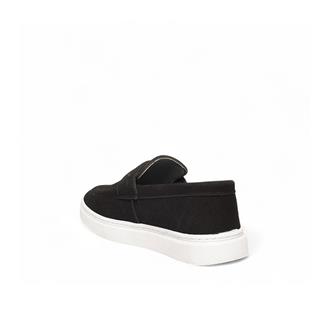 Genel Bebe Loafer Ayakkabı 100b Süet Siyah