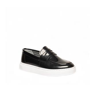 Genel Bebe Loafer Ayakkabı 100b Rugan Siyah
