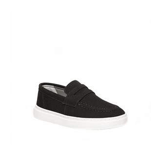 Genel Bebe Loafer Ayakkabı 100b Süet Siyah