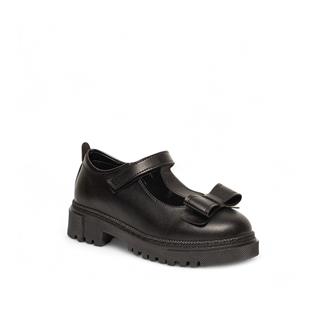 Genel Bebe Loafer Ayakkabı 201b Cilt Siyah