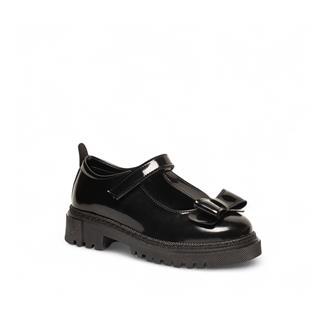 Genel Bebe Loafer Ayakkabı 201b Rugan Siyah