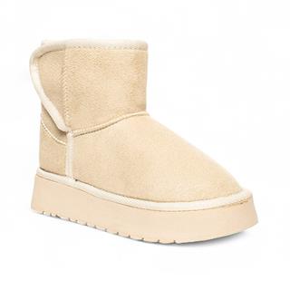 Genel Filet Bot Ugg K1 Süet Bej