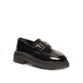 Genel Filet Loafer Ayakkabı 200 Rugan Siyah