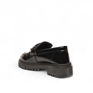 Genel Filet Loafer Ayakkabı 200 Rugan Siyah