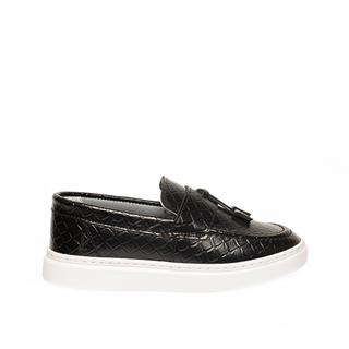 Genel Filet Loafer Ayakkabı 101 Kroko Siyah