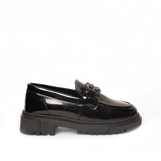 Genel Filet Loafer Ayakkabı 200 Rugan Siyah