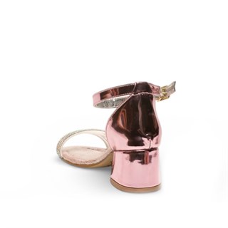 Genel Filet Topuklu Sandalet Hf090 Ayna Pudra