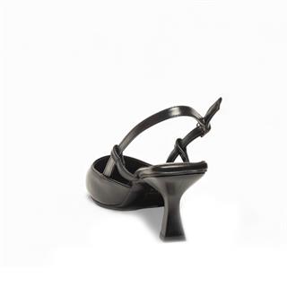 Genel Zenne Abiye Topuklu Ayakkabı 09 Rustik Siyah