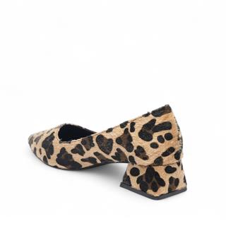 Genel Zenne Ayakkabı 41966 Leopar Siyah