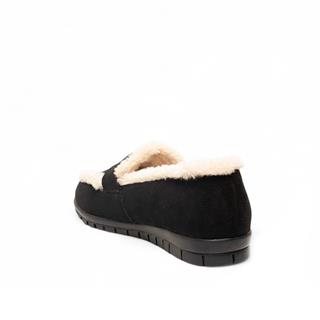 Genel Zenne Ayakkabı Kürklü 802 Süet Siyah