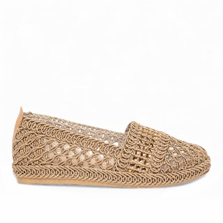 Genel Zenne Babet Espadril 94 Örgü Nut