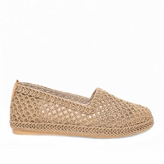 Genel Zenne Babet Espadril 96 Örgü Nut