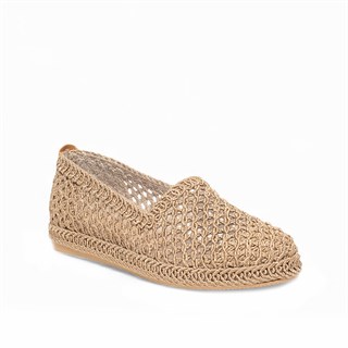 Genel Zenne Babet Espadril 96 Örgü Nut