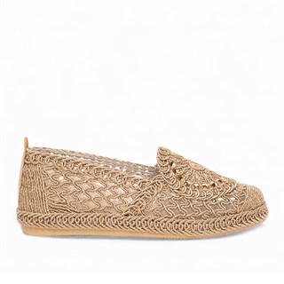Genel Zenne Babet Espadril 95 Örgü Nut