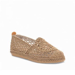 Genel Zenne Babet Espadril 95 Örgü Nut