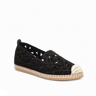 Genel Zenne Babet Espadril 97 Süet Siyah