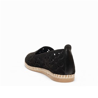 Genel Zenne Babet Espadril 97 Süet Siyah