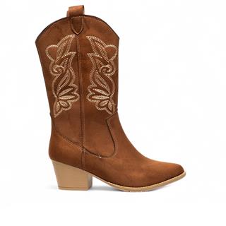 Genel Zenne Bot Kovboy 5006 Süet Taba