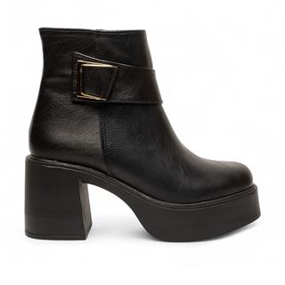 Genel Zenne Bot Topuklu Tv310 Cilt Siyah