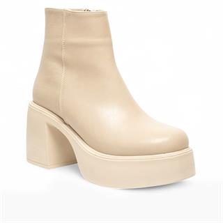 Genel Zenne Bot Topuklu 301 Cilt Bej