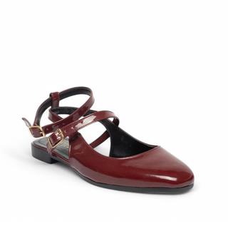 Genel Zenne Günlük Ayakkabı 7915 Rugan Bordo