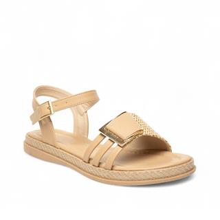 Genel Zenne Günlük Sandalet 205 Hasır Bej