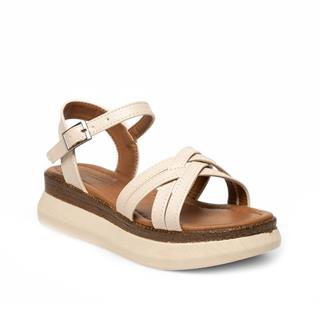 Genel Zenne Günlük Sandalet 601 Cilt Bej