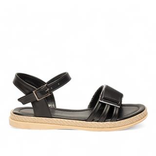 Genel Zenne Günlük Sandalet 205 Hasır Siyah
