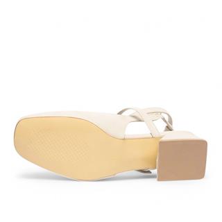 Genel Zenne Günlük Topuklu Ayakkabı 5190 Bej