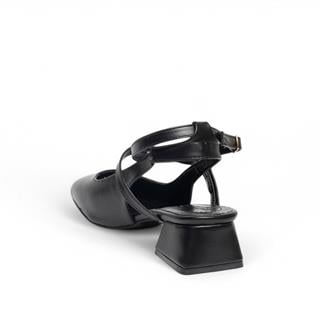 Genel Zenne Günlük Topuklu Ayakkabı 5190 Siyah