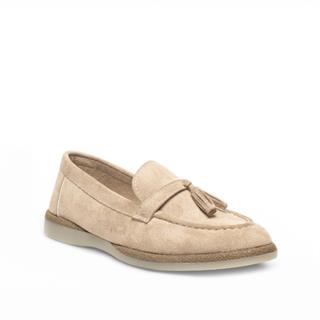 Genel Zenne Loafer 014 Süet Bej