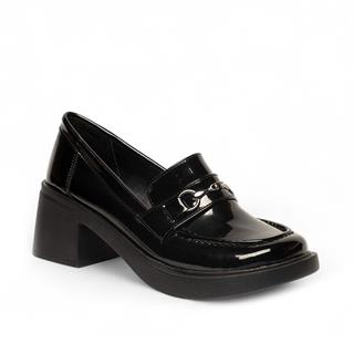 Genel Zenne Loafer 203 Rugan Siyah