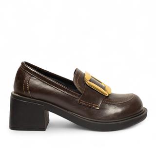 Genel Zenne Loafer Ayakkabı 418 Rustik Kahve