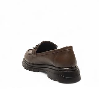 Genel Zenne Loafer Ayakkabı 801 Cilt Kahve