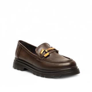 Genel Zenne Loafer Ayakkabı 814 Cilt Kahve