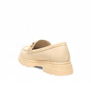 Genel Zenne Loafer Ayakkabı 801 Cilt Krem