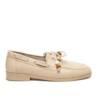 Genel Zenne Loafer Ayakkabı S625 Cilt Bej