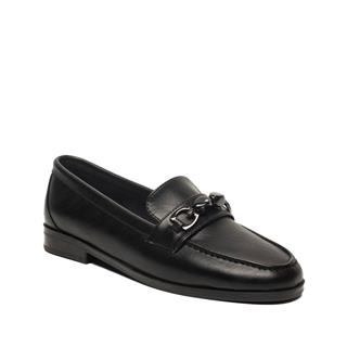 Genel Zenne Loafer Ayakkabı S620 Cilt Siyah