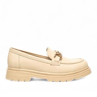 Genel Zenne Loafer Ayakkabı 822 Cilt Krem