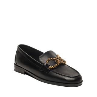 Genel Zenne Loafer Ayakkabı S615 Cilt Siyah