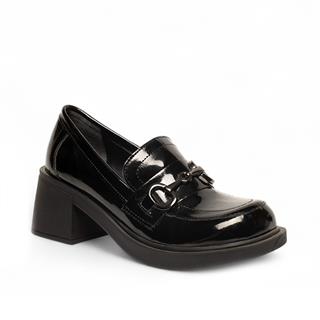 Genel Zenne Loafer Ayakkabı 417 Rugan Siyah