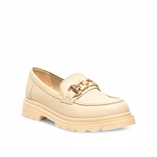 Genel Zenne Loafer Ayakkabı 801 Cilt Krem